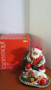 FIGURINA CLOTHTIQUE Possible Dreams 2001 Babbo Natale Un GENEROSO GENTILUOMO 713397 in SCATOLA - Foto 1 di 6