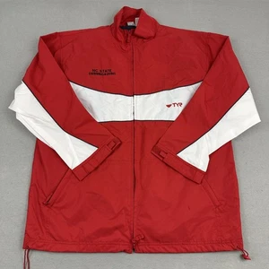 NC State Wolfpack Jacke Herren Small rot TYR Full Zip Kapuze Windbreaker NCAA S * - Bild 1 von 10