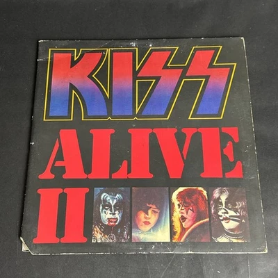 Kiss Alive II 2 LP Set Vinyl Gatefold 1977 Casablanca NBLP 7076 - Image 1 of 4