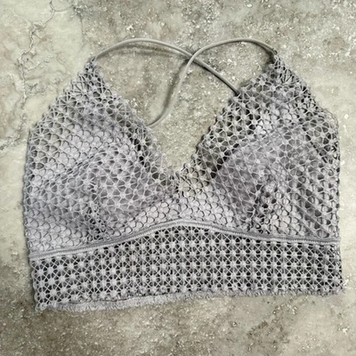 Bralette Free People Constellation Color Gris y Plata Talla XS Foto 1 de 4