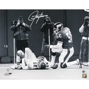 Lawrence Taylor Autographed New York Giants 16x20 Photo Beckett Witness 50331 - Picture 1 of 3
