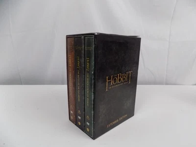 The Hobbit Trilogy Extended Edition Box Set Dvd-15 disc set 2015 - Image 1 of 4