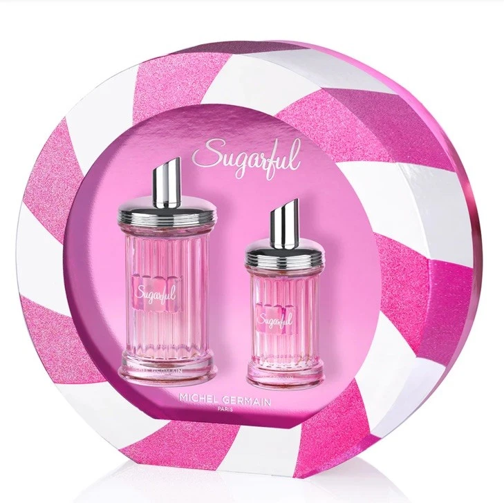 Juego de regalo perfume azucarado Michel Germain para mujer 3,4 y 1,4 fl. Oz.        B1 Foto 1 de 3