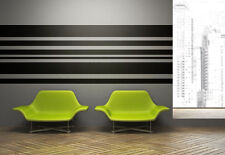 Stripe Wall Decal, Horizontal Wall Art, Horizontal Striped, Geometric Wall Decor