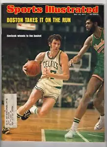 1974 5/20 Sports Illustrated revista baloncesto John Havlicek Boston Celtics EX - Imagen 1 de 3