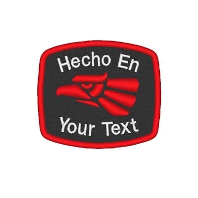 Parche bordado personalizado Hecho En México parches insignia motociclista Foto 1 de 4