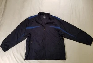 Chaqueta Champion con cremallera para hombre grande negra - Imagen 1 de 10