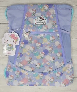 Hello Kitty JuJuBe HK Kimono Grab and Go Drawstring Backpack Bag -NEW - Picture 1 of 4