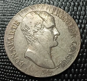 5 FRANCS AN 12 I (Limoges) BONAPARTE ERSTER KONSUL - Silber - Bild 1 von 2