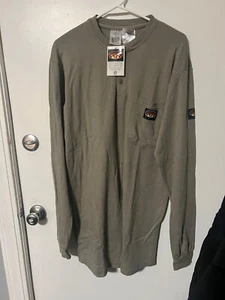 Rasco long sleeve Flame resistant shirt nwt size large - Picture 1 of 5