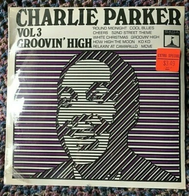 CHARLIE PARKER VINYL vol 3 groovin high LP SEALED UK Import '66 JAZZ Miles Davis - Image 1 of 4