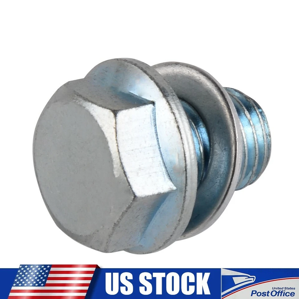 Oil Drain Plug For Honda CR450R CR480R CRF100F CRF50F/70F/80F CR125M/R CR250M/R Foto 1 de 4