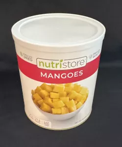 Nutristore Freeze Dried Mangoes - 10.5 ozs - Mfg 03-28-2023 - Picture 1 of 4