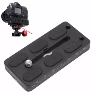 8cm Quick Release Plate for Large Camera Nikon D1 D2 D3 D4 D5 D6 + Battery Grip - Picture 1 of 10