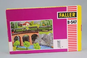 ZX066 Faller Train Maquette decor Ho B-547 Pillier pont pierre hauteur 12 cm 2u - Picture 1 of 6