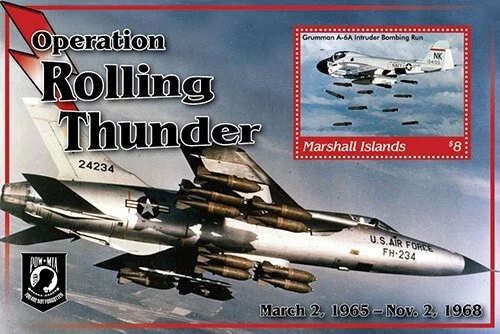 Islas Marshall 2020 - Guerra de Vietnam - Hoja de estampillas de recuerdo - Scott #1272 - MNH Foto 1 de 1