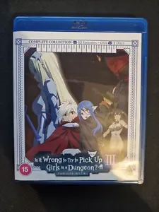 Is It Wrong To Try To Pick Up Girls In A Dungeon Season 3 Blu-Ray - Picture 1 of 2