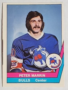 1977-78 OPC O-Pee-Chee WHA PETER MARRIN #51 - Picture 1 of 2