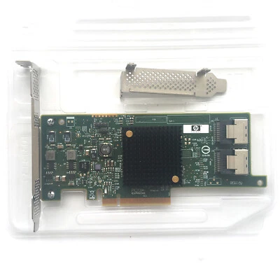 New For HP H220 6Gbs SAS PCI-E 3.0HBA LSI 9205-8i P20 IT Mode ZFS FreeNAS unRAID - Image 1 of 4