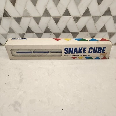 New Snake Cube Twisty Puzzle Toy . New in Box - Image 1 of 4