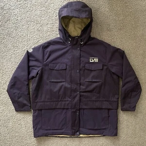 Super Bowl 58 LVIII Las Vegas Herren Jacke Lila NFL Mantel Gr. 2XL Parka - Bild 1 von 10