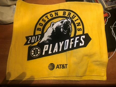 Lot Of 2 2017 Boston Bruins Rally Towel NHL Playoffs. New Cover