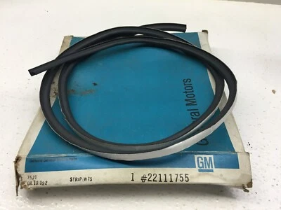 GM NOS Trans Sport Silhouette Lumina Ventana Relleno Tira Sello 1990-1996 22111755 Foto 1 de 4