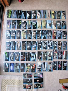 1994 Topps Star Wars Wide Vision 78 Trading Cards In Pages - Picture 1 of 14