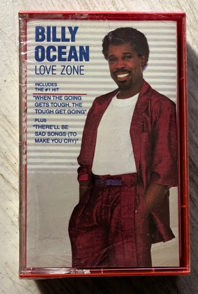 Billy Ocean Love Zone CASSETTE TAPE NEW They'll Be Sad Songs (To Make You Cry) + - Image 1 of 2
