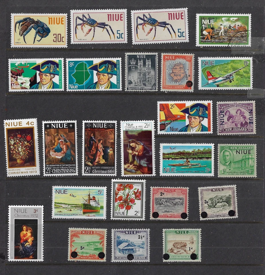 25 NIUE STAMPS ALL YEARS MINT NH - Image 1 of 1