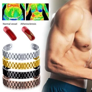 Männer Magnettherapie-Armband Zuckerkontroll-Armband Diabetes Relief Armband - Bild 1 von 16
