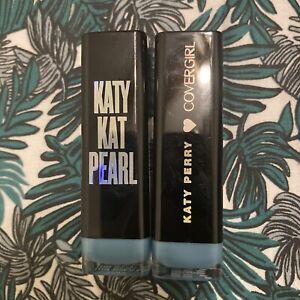 LOT X2 SEALED Covergirl Katy Perry Katy Kat Pearl Lipstick Blue-tiful Kitty KP14