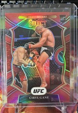 2021 Panini UFC Select CIRYL GANE Red Prizm Rookie SSP RC /99 Concourse