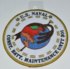 Us Navy Patch Cbmu 301 Construction Battalion Maintenance Unit 301 Seabee