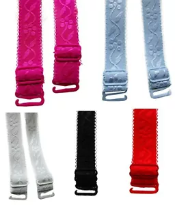 1 Paar Bh Träger verziert regulierbar Ersatz träger Wechselträger Lingerie - Bild 1 von 20