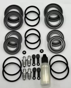 2013-16 Audi TTRS Front Brembo caliper rebuild kit 143.03005 K0305 (x2) Silicone - Foto 1 di 1
