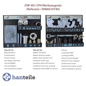 CP4 Demontage-/Montagewerkzeugsatz für Bosch Dieselpumpen - Ref. 0986610740 - Bild 1 von 2