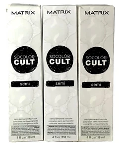 3-Matrix SoColor Cult “Clear” Demi-Permanent Hair Color 3 fl oz - Picture 1 of 2