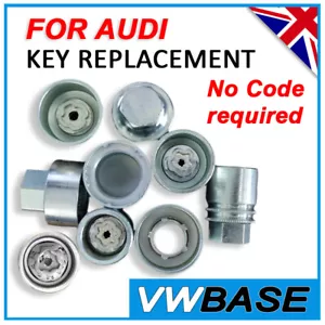 Per Audi Q5 Dado Bloccaggio Ruota Chiave Match Service Lock Bullone Locker - Foto 1 di 6