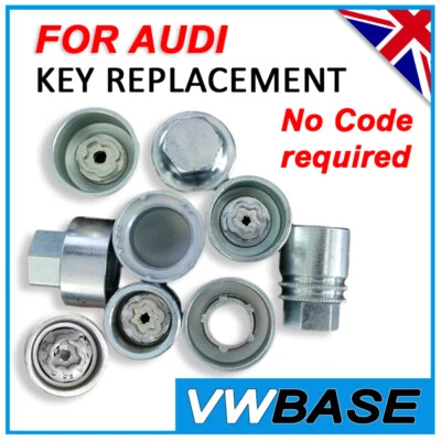 For Audi Q3 Wheel Locking Nut Key Matching Match Service Lock Bolt locker - Image 1 of 4