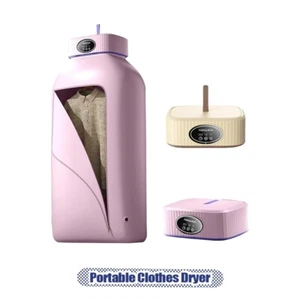 Electric Clothes Dryer Fast Drying Machine Mini Portable Dryer for Travel - Picture 1 of 46
