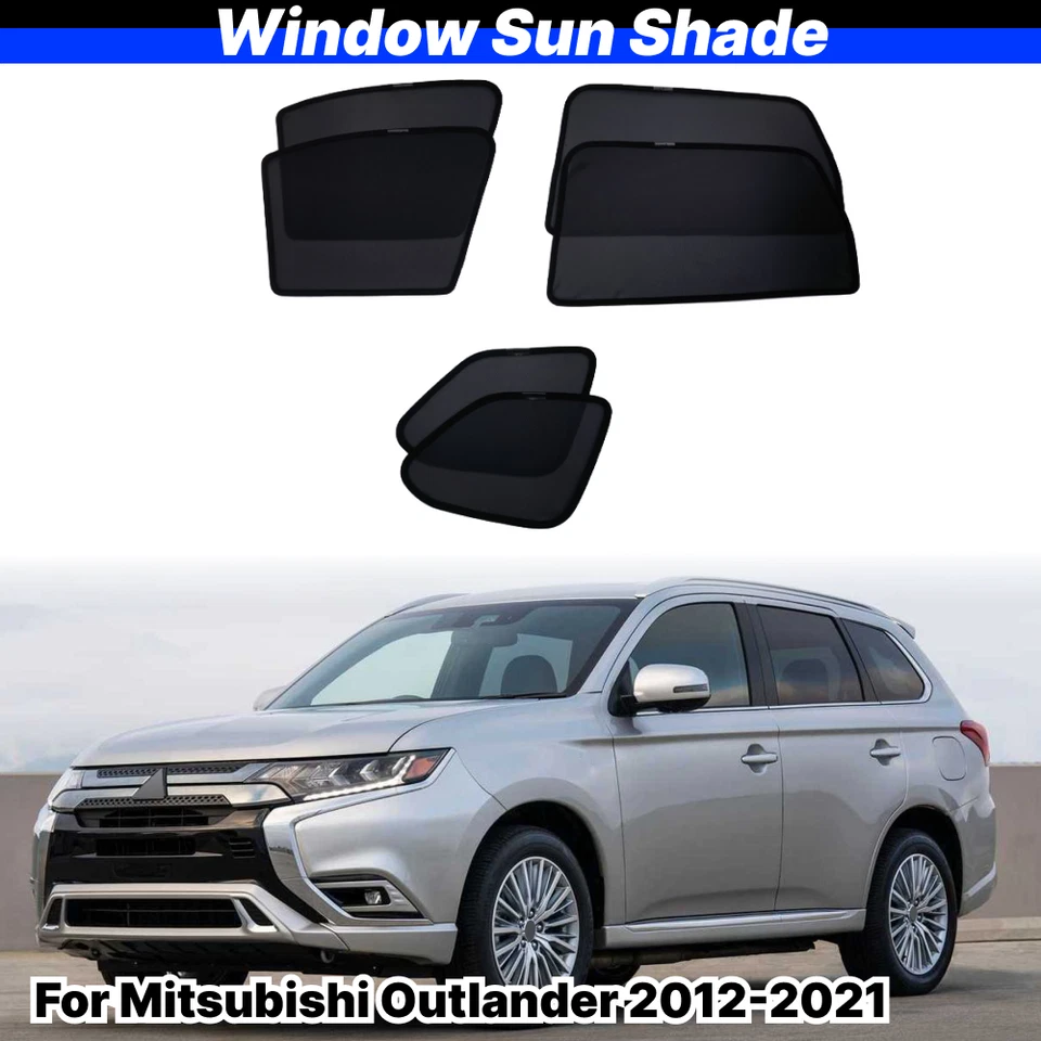 Window Sun Shade  Magnetic Sun Blind Mesh for Mitsubishi Outlander 2012-2021 - image 1 of 4