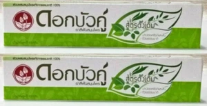 Twin Lotus - Dok Bua Ku Herbal Toothpaste 150g ( Pack of 2) - Picture 1 of 7