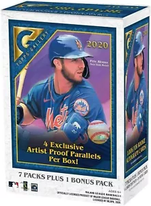 2020 Topps Gallery Baseball Blaster Box - Brand New Factory Sealed - Picture 1 of 1