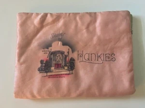 Vtg. Souvenir Of New York Worlds Fair 1939 Hankies Holder w/Blue & Pink Hankie - Picture 1 of 6
