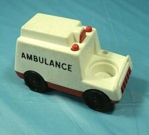 Vintage Fisher Price Little People Ambulance #126. - Picture 1 of 4