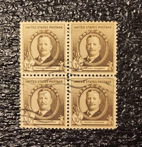 US Stamp Lot Scott #888 Block of 4 Used VF NH - Picture 1 of 4