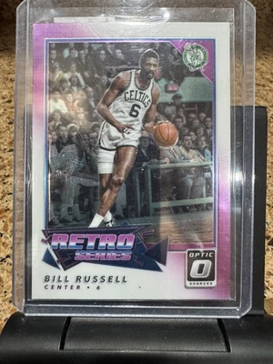 2017-18 Donruss Optic Retro Series #3 Bill Russell Boston Celtics - Image 1 of 2
