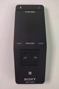 Mando a distancia con panel táctil SONY RMF-TX100U negro funciona original auténtico fabricante de equipos originales ¡Bonito! - Imagen 1 de 9