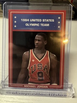 Equipo Olímpico de Estados Unidos 1984 Michael Jordan Frontera Roja *raro* Chicago Bulls🔥 Foto 1 de 2